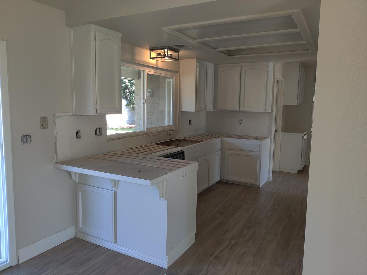 Counters staged